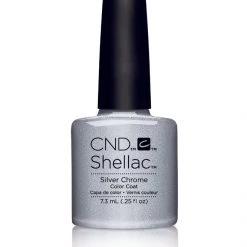 CND Shellac Silver Chrome New