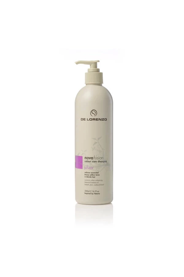 New De Lorenzo Novafusion Colour Care Shampoo Silver 500ml 3 New De Lorenzo Novafusion Colour Care Shampoo Silver 500ml