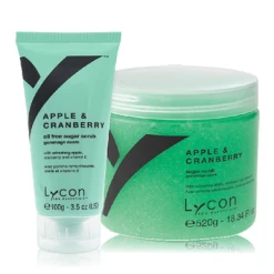 Lycon Apple & Cranberry Sugar Scrub New