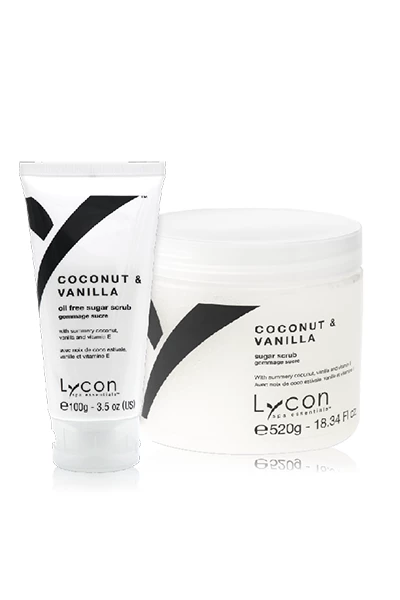 Lycon Coconut & Vanilla Sugar Scrub New 3 Lycon Coconut & Vanilla Sugar Scrub New