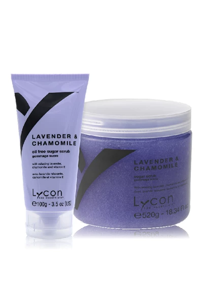 Lycon Lavender Hand & Body Sugar Scrub New 3 Lycon Lavender Hand & Body Sugar Scrub New