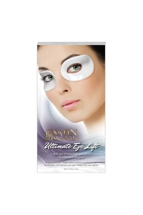 Satin Smooth Ultimate Eye Lift Collagen Mask New 3 Satin Smooth Ultimate Eye Lift Collagen Mask New