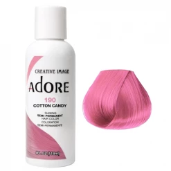 Adore Semi-Permanent Hair Color New Adore Semi Permanent Hair Colour Cotton Candy