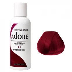 Adore Semi-Permanent Hair Color New Adore Semi Permanent Hair Colour Intense Red