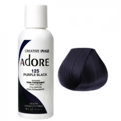 Adore Semi-Permanent Hair Color Adore Semi Permanent Hair Colour Purple Black New