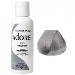 Adore Semi-Permanent Hair Color Adore Semi Permanent Hair Colour Titanium New