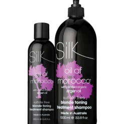 Silk Oil Of Morocco Blonde Toning Treatment Shampoo Clearance