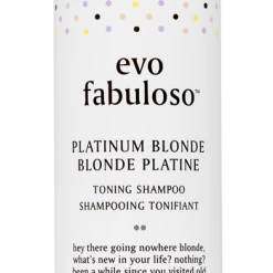 Evo Fabuloso Platinum Blonde Toning Shampoo