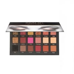 Skin O2 Eyeshadow Palette - Nude & Metallic Glam New