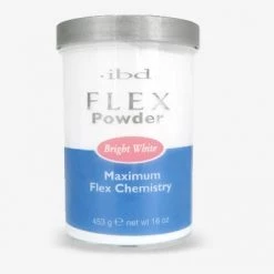 IBD Acrylic Flex Powder Bright White New