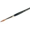 Beautyworld Acrylic Brush Oval #7 Kolinsky Short Handle New