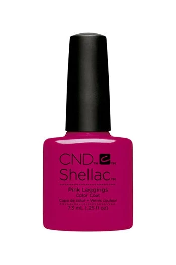 New CND Shellac Pink Leggings 3 New CND Shellac Pink Leggings