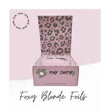 Foxy Blondes Foil Pink Candy New 3 Foxy Blondes Foil Pink Candy New