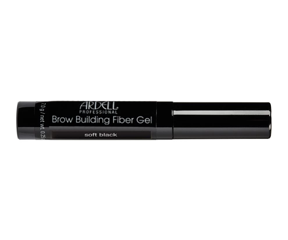 New Ardell Brow Building Fiber Gel - Soft Black - Discontinued 3 New Ardell Brow Building Fiber Gel - Soft Black - Discontinued