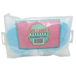 New Spa Candy PVA Facial Sponges 10pk