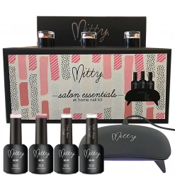 Mitty Salon Essentials At Home Nail Kit New