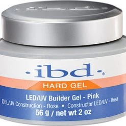 IBD LED/UV Pink Hard Builder Gel New