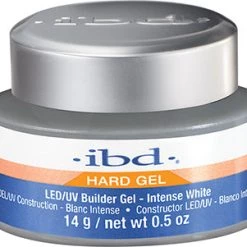 IBD LED/UV Intense White Hard Builder Gel New