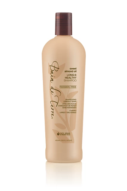 Bain De Terre Sweet Almond Oil Long & Healthy Shampoo New 3 Bain De Terre Sweet Almond Oil Long & Healthy Shampoo New