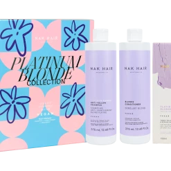 Nak Hair Platinum Blonde Mother's Day Trio